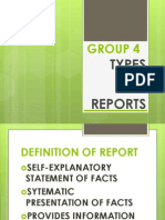 Types of Report