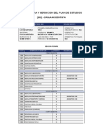 Plan Estudios Cirujano Dentista PDF