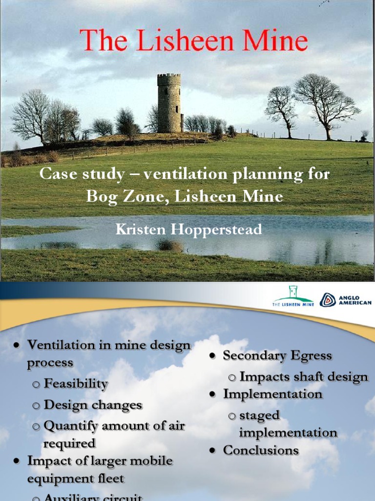 Mine Plan Case Study | PDF | Ventilation (Architecture) | Mining