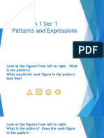 ch 1-1 patterns and expressions