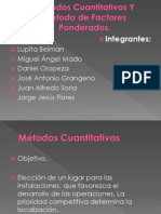 Equipo 2 - Metodo de Los Factores Ponderados