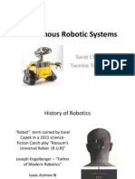 Autonomous Robotic Systems