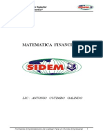 Separata de Matematica - Financiera