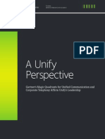 UnifyPerspective GartnerMQforUCandCorporateTelephony