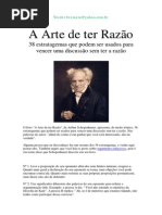 A+Arte+de+Ter+Razão+-+38+Estratagemas+-+Schopenhauer