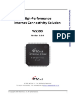 High-Performance Internet Connectivity Solution - W5300 V1.0,0 Eng