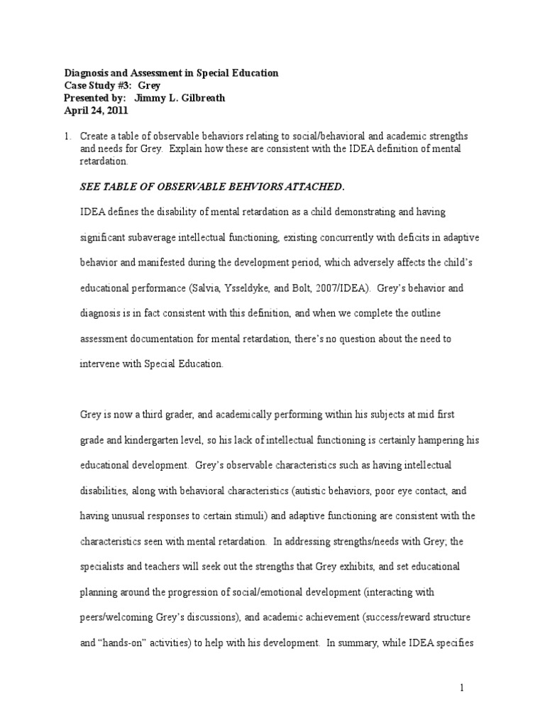 Mental retardation scale image