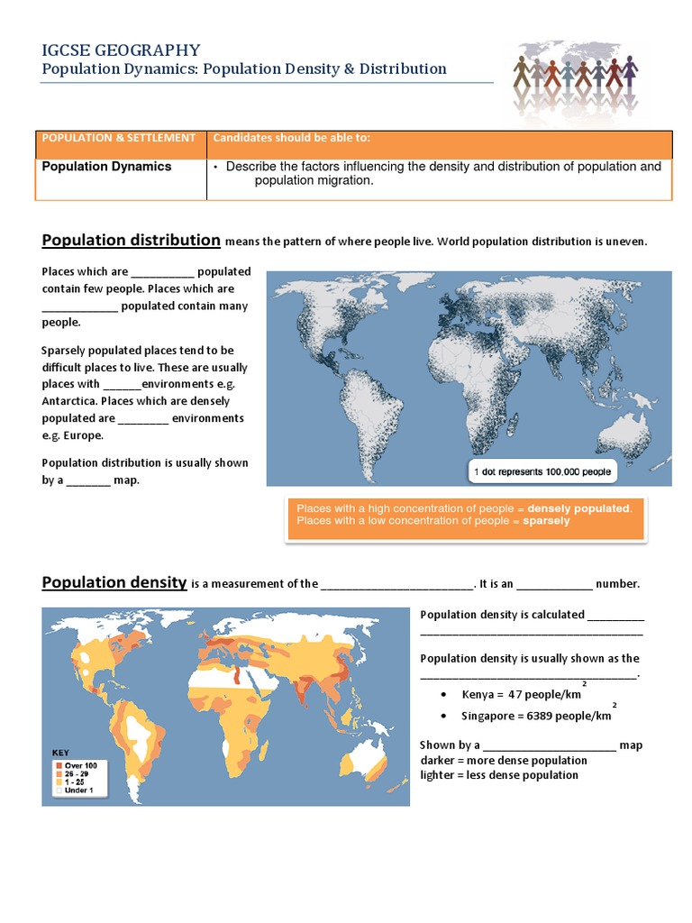 Population Density and Distribution Factors | PDF | Rain | Soil