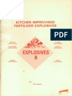 Kitchen Improvised Fertilizer Explosives