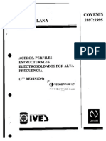 Acero Perfiles Estructurales Electrosoldados 2897 95