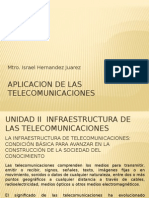 Aplicacion de Las Telecomunicaciones Unidad 3