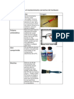 Herramientas para El Sistema Correctivo de Hardware