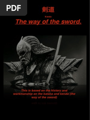 the way of the sword  katana