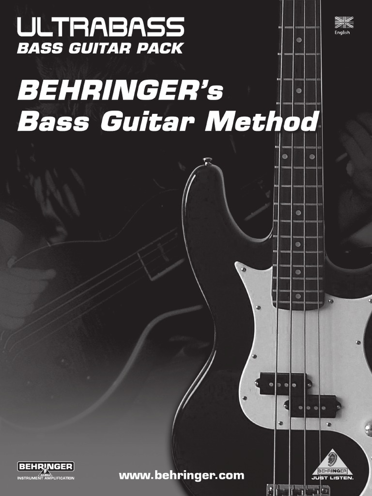 Behringer Bass Guitar Method Scale Music