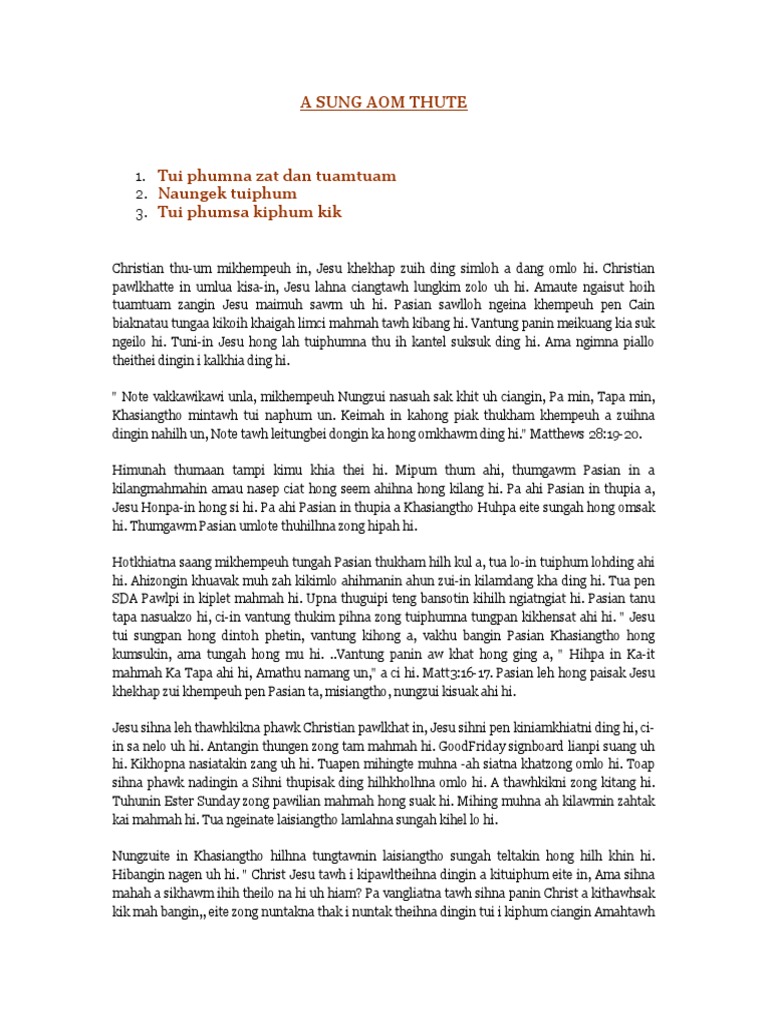 Pagsangkap Series 1: Tui Phum Insights | PDF | Religion & Spirituality
