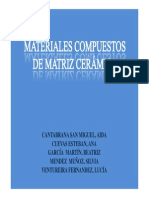 Materiales Compuestos de Matriz Cerámica (Materiales)