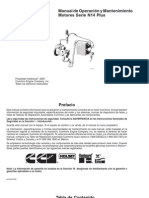 Manual de Operaciones Mant - Motores Serie N14 PLUS Cummins 1