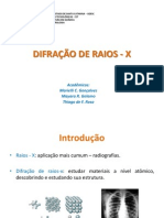 Difração de Raios - X