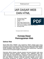 Dasar Web Dan HTML