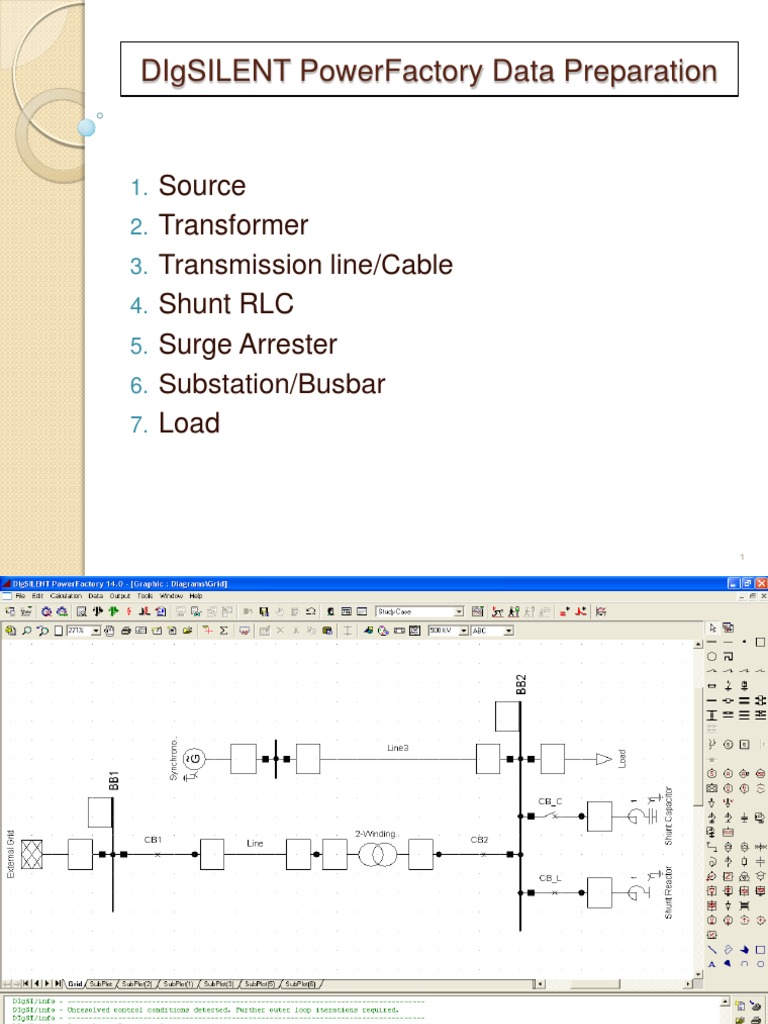 DIgSILENT PowerFactory Data Guide | PDF | Transmission Line ...