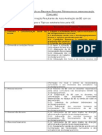 Quadro - Cruzamento - Auto-Avaliação BE - Avaliação Externa - 7 Sessão