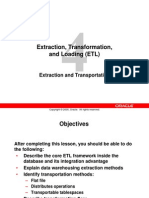 Extraction, Transformation, and Loading (ETL)