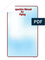 Inspection Manual for Boilers Fired Heaters Piping s