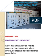 Mantenimiento A Interruptor Metal Clad