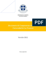 Diccionario Competencias Genéricas.UFRO 2