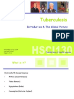 Lecture 12 - Tuberculosis Part I - Nov 3 2009