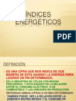 ÍNDICES ENERGÉTICOS