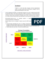 GE Multifactor Portfolio Matrix:-: Strategy Formulation