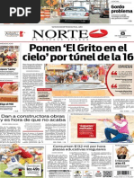 Periódico Norte edición del día 8 de septiembre de 2014