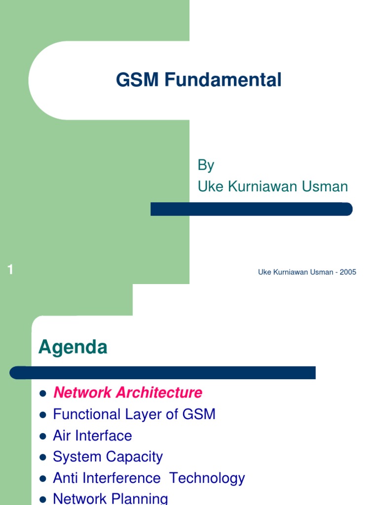 GSM Network Fundamentals Explained | PDF | Wireless | Radio Technology