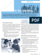 Assessment For Learning