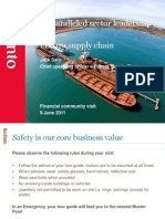 Financial Community Site Visit Port Ops JS Slides