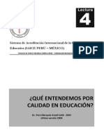 05 Lectura 04 - Qué Entendemos Por Calidad en Educación