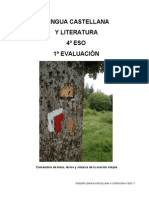 Dossier Castellano 1 Evaluación