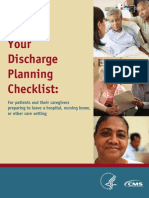 Your Discharge Planning Checklist