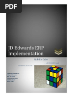 JD Edwards ERP Implementation: Rubik's Cube