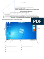 Windows 7 Desktop Quiz GR 3 (7 Copies)