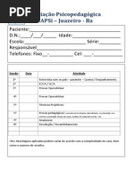 Modelo de E.O.C.A. na Psicopedagogia | PDF | Aprendizado | Tempo