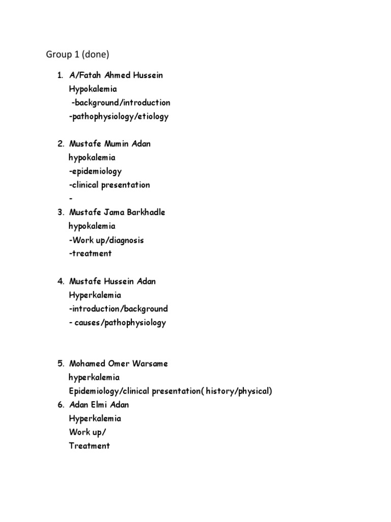 Comprehensive Review of Electrolyte Imbalances and Chronic Kidney