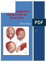 Desprendimiento Prematuro de La Placenta Normoinserta Duque