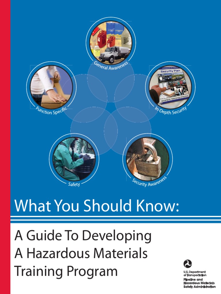Guide To Developing A Hazardous Materials Training Program PDF