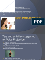 Tips for Improving Voice Projection and Storytelling Skills
