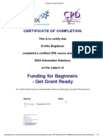 IDOX - CPD - 8.09.2014 - Funding for Beginners