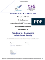 IDOX - CPD - 8.09.2014 - Funding For Beginners