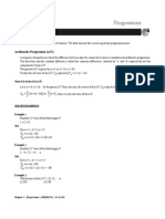 BMM10233 Chapter 2 Progressions