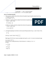 BMM10233 Chapter 5 Inequalities